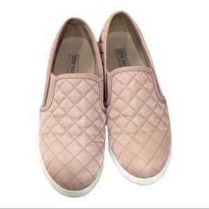 Steve Madden Lt. Dusty Rose ECNTRCQT Quilted Slip On Women's Sz 9 1/2
